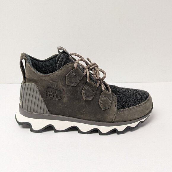 Sorel Kinetic Caribou Waterproof Boots, Quarry, Women's 7 - Picture 2 of 8